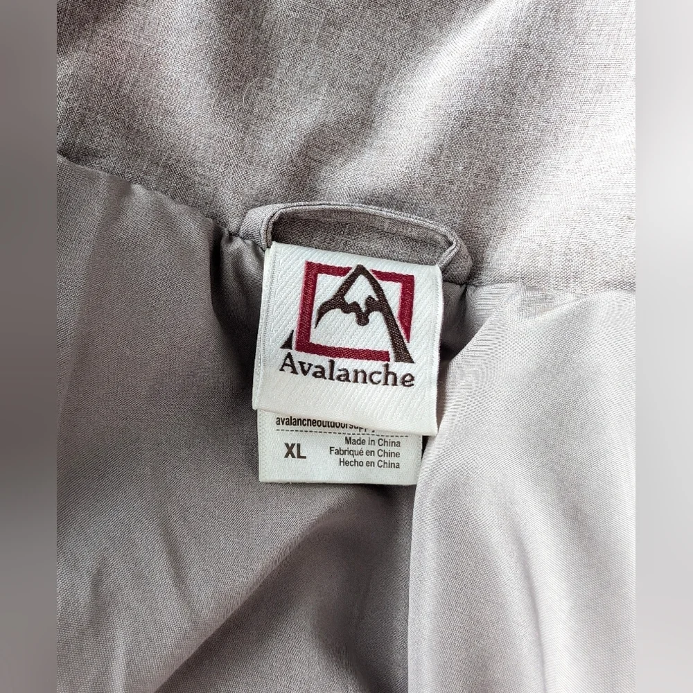 Avalanche Quilted Zip Jacket – Neutral Taupe | XL